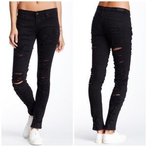 Blank NYC Ripped Black Skinny Jeans